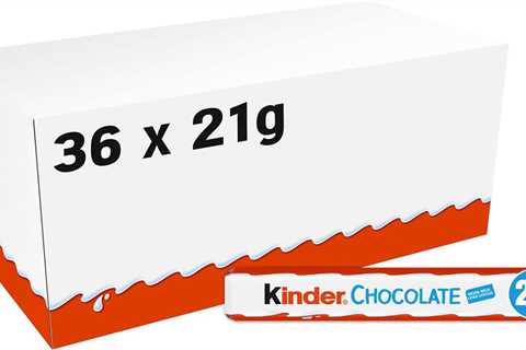 Amazon just slashed Kinder bar prices and I'm losing my mind over this deal