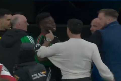 Tunnel Chaos: Carvajal Grabs Saka's Neck in Champions League Half-time Meltdown