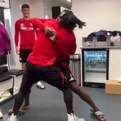 Locker Room Chaos: Adama Traore DESTROYS Calvin Bassey in Wrestling Showdown That'll Give Marco..