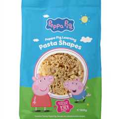 Oink-credible! Peppa Pig pasta hits supermarket shelves this week