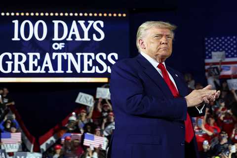 Trump's 100-Day Victory Lap: 'Golden Age' Claims & Fiery Detroit Speech Leave Supporters Ecstatic