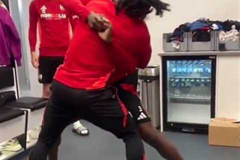Locker Room Chaos: Adama Traore DESTROYS Calvin Bassey in Wrestling Showdown That'll Give Marco..