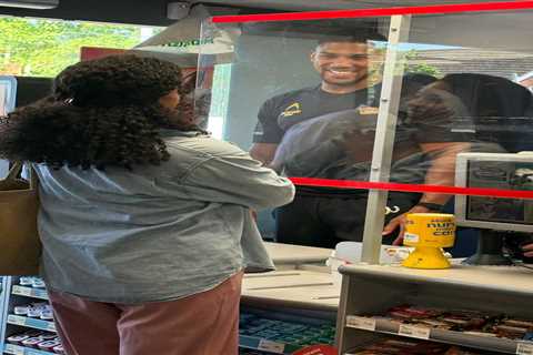 Boxing Champ AJ Shocks Shoppers by Working the Checkout at Local Morrisons