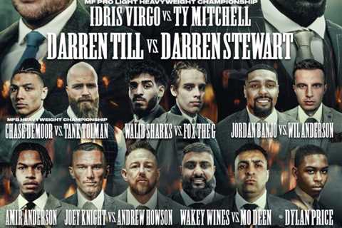 Derby Brawl Chaos: Misfits Boxing 21 Lineup Revealed - Your Guide to Friday's Fights
