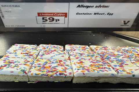 Lidl's making us feel like kids again with 59p school cake - and I'm obsessed