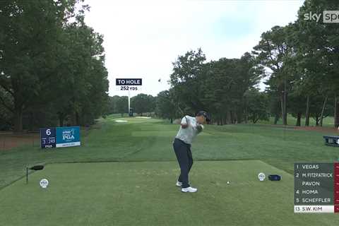 Holy sh*t! Si Woo Kim just obliterated the hole-in-one record at USPGA with wild celebration that..