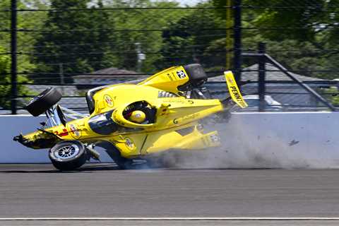 Kiwi racer McLaughlin survives terrifying 250mph Indy 500 practice flip