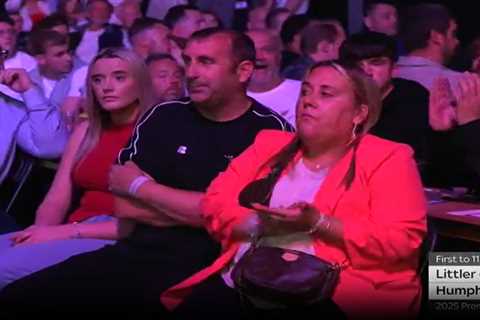 Faith Millar Shows Up for Luke Littler's Big Night (Spoiler: It Didn't Go Great)