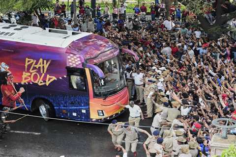 At least 11 people dead in stampede outside cricket stadium ahead of victory parade for IPL..