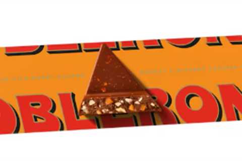 This Giant Orange Toblerone at Tesco Just Made My Week (And My Dad's Too)