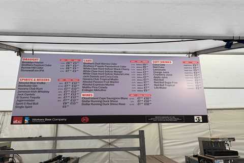 They Want HOW MUCH for a Pint? Glastonbury's Bar Prices Just Hit Different This Year