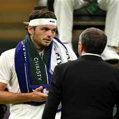 Fritz Loses His Mind as Wimbledon Officials Pull the Plug Early