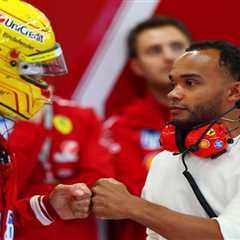 The Hamilton Brothers Finally Unite at Ferrari – And Yes, Roscoe Made an Appearance Too