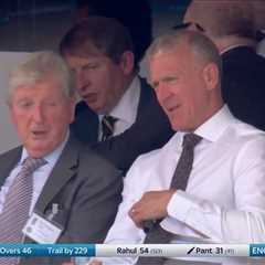 Fans can’t believe who former England manager Roy Hodgson sat next to at Lord’s for England vs..
