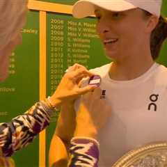 Iga's Historic Wimbledon Win Just Earned Her Something Money Can't Buy