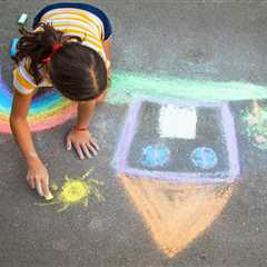 Why I Bought £20 Worth of Chalk and My Kids Actually Put Down Their Phones