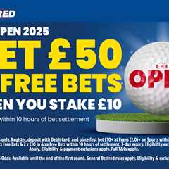 Betfred Just Dropped £50 in Free Bets for The Open - Here's How I'm Cashing In