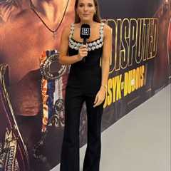 Olivia Buzaglo Just Made Everyone Forget There's Actually a Boxing Match Tonight
