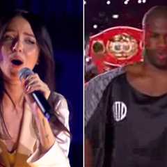 What the Hell Happened with Those National Anthems at Usyk vs Dubois?