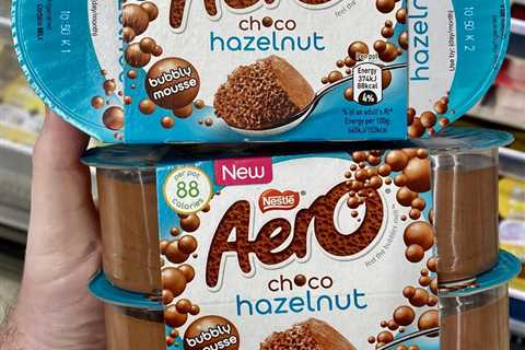 Found This Insane Aero Flavour at Asda That Actually Tastes Like Nutella (No Joke)