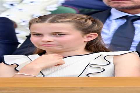 Princess Charlotte Charms Wimbledon in Elegant Attire Amid Men's Final