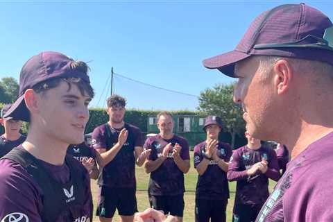 Snooker legend’s grandson gets England cricket call-up and receives first cap from icon Graeme Swann