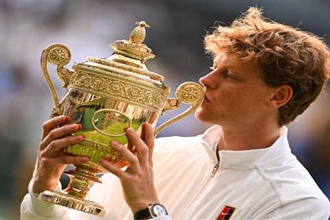 So Jannik Sinner Just Won Wimbledon and Hugged Seal Before His Own Mom