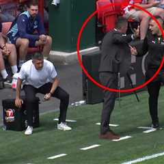 When Your Assistant Sporting Director Loses His Mind on the Touchline