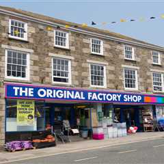 Another High Street Bloodbath: The Original Factory Shop Axes Three More Stores (And Yeah, I'm..