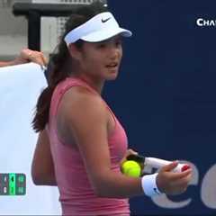 Emma Raducanu Actually Asked to Boot a Crying Kid From Her Match (And Honestly? The Crowd Was Into..