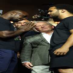 That Sunglasses Standoff Between Whyte and Itauma Was Pure Theater