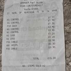 I Just Scored Nintendo Controllers for £1.90 at Asda and Now I'm That Person Posting Receipts Online