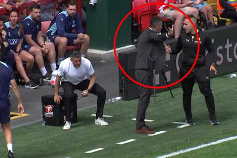 When Your Assistant Sporting Director Loses His Mind on the Touchline