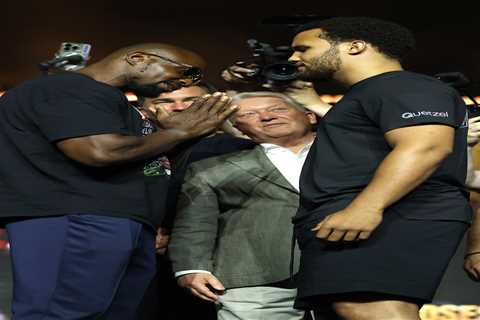 That Sunglasses Standoff Between Whyte and Itauma Was Pure Theater