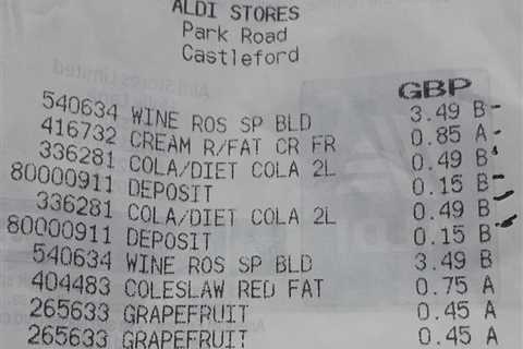 That Awkward Moment When Aldi's Tills Start Making Up Their Own Prices