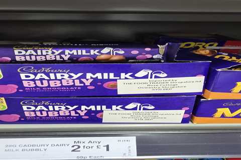 This Weird Cadbury Bar Nobody's Heard Of Just Showed Up at Farmfoods (And I'm Obsessed)