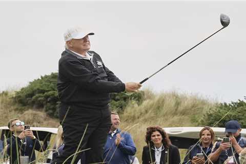 Trump's Going to the Ryder Cup (And He's Got Thoughts About Keegan Bradley)