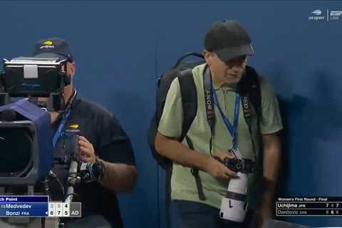 This Photographer Just Became Tennis's Most Hated Man (And He's Calling His Lawyer)