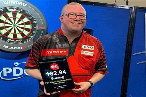 What Stephen Bunting Did With His £15K Prize Money Will Make You Hungry