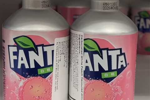 This Rare Japanese Fanta Just Hit UK Shelves and People Are Losing Their Minds