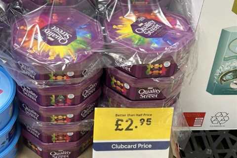 Found the Christmas Chocolate Goldmine at Tesco (and I'm Already Hiding Tubs)