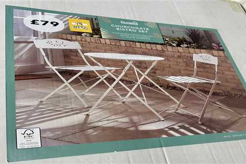 Found the Most Insane Dunelm Garden Sale - My £7 Coffee Table Discovery